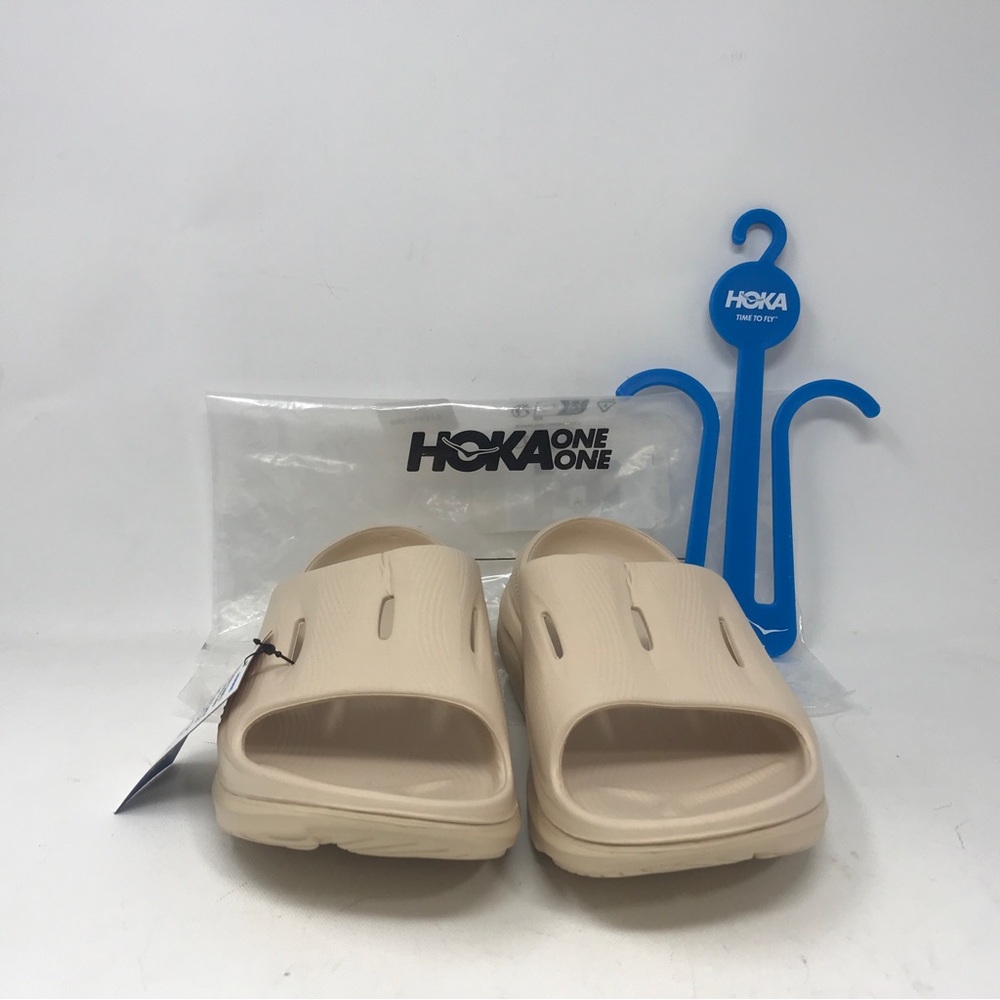 Hoka ORA Recovery Slide 3, Unisex Size 6W or 4M - Shifting Sand